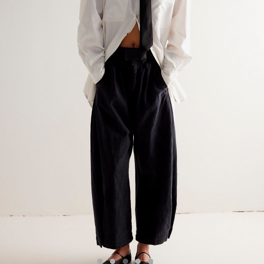 Free People Cool Harbor wide leg pants